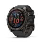 Смарт-часы Garmin Fenix 8 51mm AMOLED Sapphire Carbon Gray DLC Titanium with Black Silicone (010-02905-63)