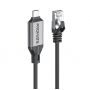 Кабель Promate USB Type-C - RJ-45, 5 м, Black (clink-rj45)