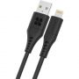 Кабель Promate USB - Lightning (M/M), 2.4 A, 2 м, PowerLink-Ai200 Black (powerlink-ai200.black) Кабель Promate USB - Lightning (M/M), 2.4 A, 2 м, PowerLink-Ai200 Black (powerlink-ai200.black)