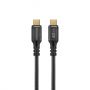 Кабель Promate USB Type-C - USB Type-C (M/M), 5 A, 240 W, 2 м, PowerBolt240 Black (powerbolt240-2m.black)