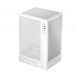 Корпус DeepCool CH170 Digital White (R-CH170-WHNPI0D-G-1) без БП