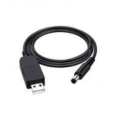 Кабель питания USB - DC (M/M), 5.5х2.1 мм, 9V, 1 м, Black (2000985587600)