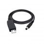 Кабель питания USB - DC (M/M), 5.5х2.1 мм, 9V, 1 м, Black (2000985587600)