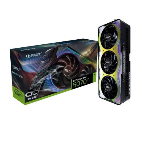 Видеокарта GF RTX 5070 Ti 16GB GDDR7 GameRock OC Palit (NE7507TH19T2-GB2030G)