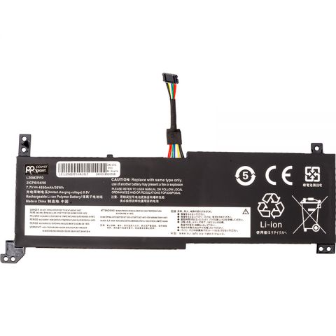 АКБ PowerPlant для ноутбука Lenovo IdeaPad 3-14ITL6 (L20M2PF0) 7.7V 4650mAh (NB482405)