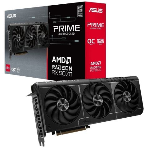 Відеокарта AMD Radeon RX 9070 16GB GDDR6 Prime OC Asus (PRIME-RX9070-O16G)