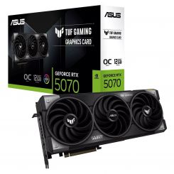 Видеокарта GF RTX 5070 12GB GDDR7 TUF Gaming OC Asus (TUF-RTX5070-O12G-GAMING)