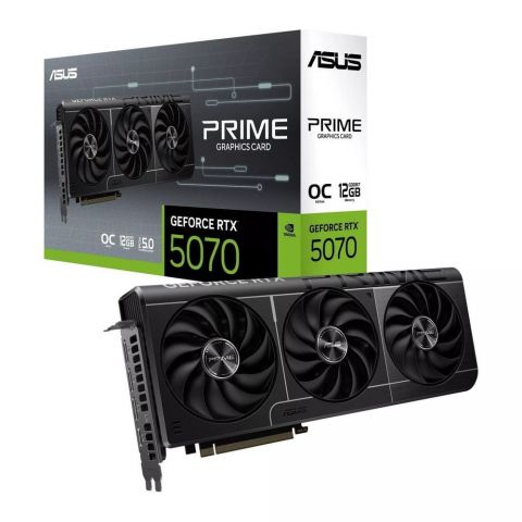Видеокарта GF RTX 5070 12GB GDDR7 Prime OC Asus (PRIME-RTX5070-O12G)