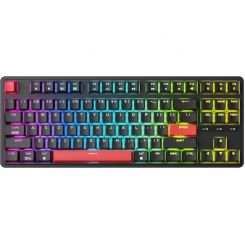 Клавиатура Keychron C3 Pro 87 Key K pro Red Switch Hot Swap RGB Black (C3PH1_KEYCHRON)
