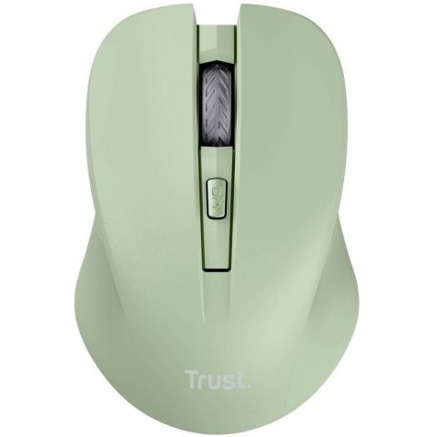 Мышь беспроводная Trust Mydo Silent Wireless Green (25042) 