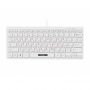 Клавиатура Maxxter KBM-C01W-UA White