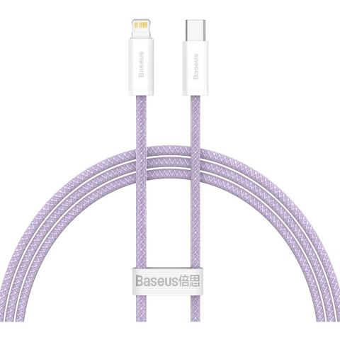 Кабель Baseus Dynamic USB Type-C - Lightning, 20W, 2м Purple (CALD000105)