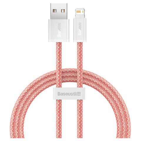 Кабель Baseus Dynamic USB - Lightning, 2.4A, 1м Orange (CALD000407)