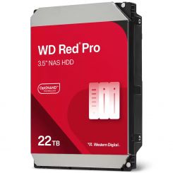Накопичувач HDD SATA 22.0TB WD Red Pro NAS 7200rpm 512MB (WD221KFGX)