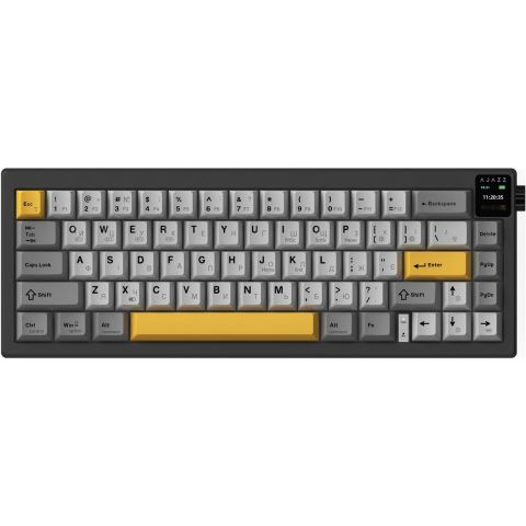 Клавиатура беспроводная Ajazz AK650 Flying Fish Switch Black (AK650-FF-BGY)