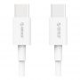 Кабель Orico USB Type-C - USB Type-C (M/M), 100W, 1м White (CA913381)