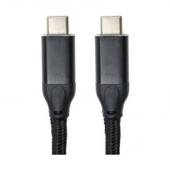 Кабель San Guan USB Type-C - USB Type-C (M/M) PD 60W, 3м, Black (CA914104)