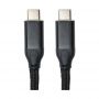 Кабель San Guan USB Type-C - USB Type-C (M/M) PD 60W, 3м, Black (CA914104)