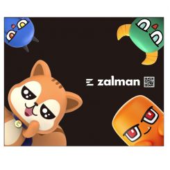 Игровая поверхность Zalman MP2 B Small, (260x210мм), черная (ZM-MP2B)_акция