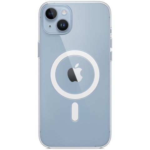 Чeхол-накладка Apple Clear Case with MagSafe для Apple iPhone 14 Plus Transparent (MPU43)