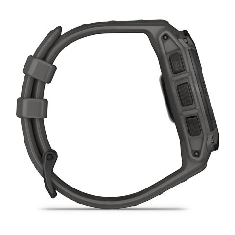 Смарт-часы Garmin Instinct E 45 mm Black with Charcoal Silicone Band (010-02933-13)
