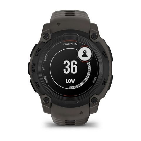 Смарт-часы Garmin Instinct E 40 mm Black with Charcoal Silicone Band (010-02932-13)