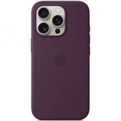 Чeхол-накладка Apple Silicone Case with MagSafe для Apple iPhone 16 Pro Plum (MYYM3)