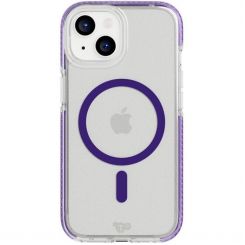 Чeхол-накладка Tech21 Evo Crystal MagSafe для Apple iPhone 15 Amethyst (T21-10242)