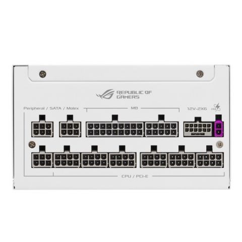 Блок живлення Asus ROG Strix 1000W Platinum White Edition (90YE00W4-B0NA00)