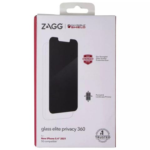 Защитное стекло ZAGG InvisibleShield Glass Elite Privacy 360 для Apple iPhone 13 Mini Transparent (200108335)