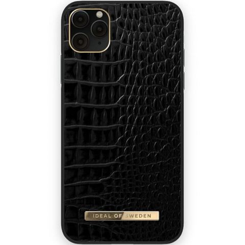 Чeхол-накладка iDeal Of Sweden Case для Apple iPhone 12 / 12 Pro Neo Noir Croco (IDACAW20-2061-236)