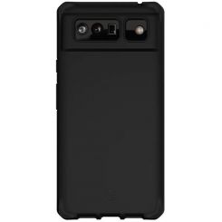 Чeхол-накладка ItSkins Hybrid Silk для Google Pixel 6 Black (GGP6-HBURN-BLCK)