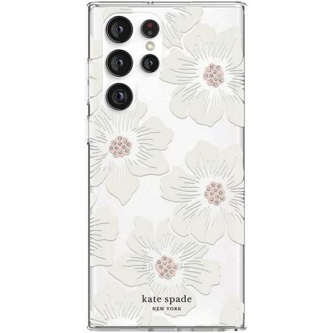 Чeхол-накладка Kate Spade NY Defensive для Samsung Galaxy S22 Ultra SM-S908 Hollyhock Floral (KSSA-080-HHCCS)