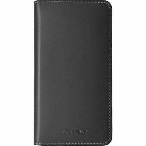 Чeхол-книжка Platinum Leather Wallet для Samsung Galaxy S10 SM-G973 Black (PT-MGS10LWFB)