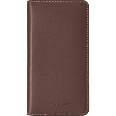 Чeхол-книжка Platinum Leather Wallet для Samsung Galaxy S10 SM-G973 Brown (PT-MGS10LWFBR)