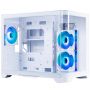 Корпус 1stPlayer UV6-WH-2FC7R-W-1FC7-W White без БЖ