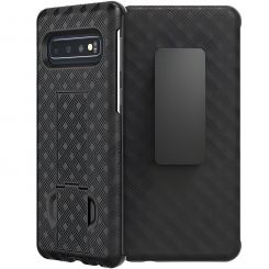 Чeхол-накладка Verizon Shell and Holster для Samsung Galaxy S10 SM-G973 Black (51829VZRHOC)