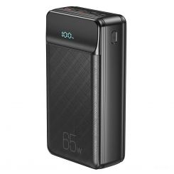 Универсальная мобильная батарея XO PR201 PD 65W QC 3.0 30000mAh Black