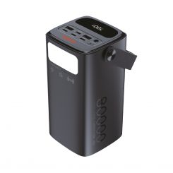 Универсальная мобильная батарея Techno 80000mAh PD 65W QC 3.0 Black (powerbank-80)