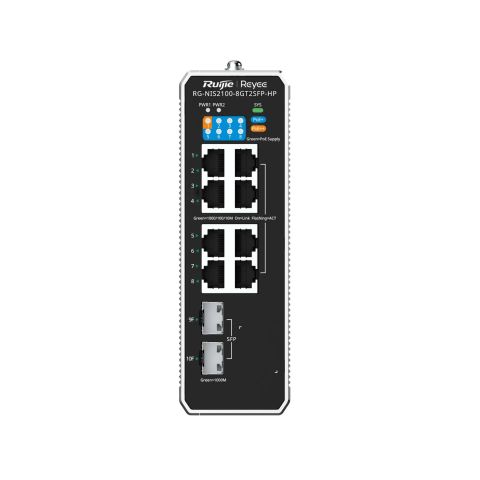 Коммутатор Ruijie Reyee RG-NIS2100-8GT2SFP-HP