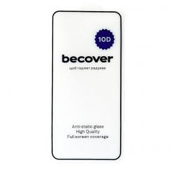 Защитное стекло BeCover для Poco F6 Pro Black, 10D (712586)