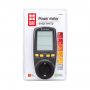 Энергометр цифровой (W/V/A/C/Hz/KWh) СolorWay для розетки (16A/3680W) (CW-VM16-02D)