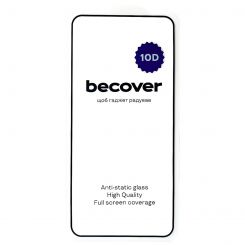 Защитное стекло BeCover для Samsung Galaxy S25+ SM-S936 Black 10D (712722)