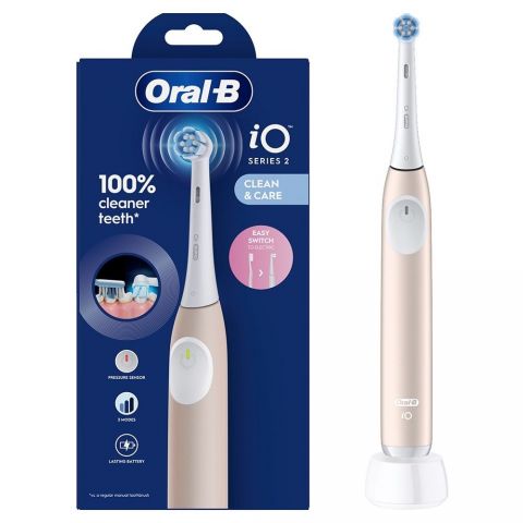 Зубная электрощетка Braun Oral-B iO Series 2 iOS2.1C9.0 Pink Зубная электрощетка Braun Oral-B iO Series 2 iOS2.1C9.0 Pink