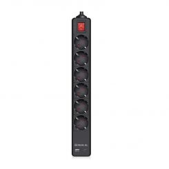 Фильтр питания REAL-EL RS-Protect 605 3м Black (EL122300041)