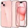 Чeхол-накладка Spigen Crystal Flex для Apple iPhone 15 Plus Rose Crystal (ACS06458)