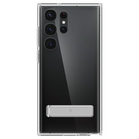Чeхол-накладка Spigen Ultra Hybrid S для Samsung Galaxy S23 Ultra SM-S918 Crystal Clear (ACS05622)
