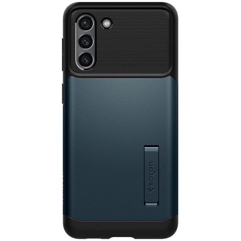 Чeхол-накладка Spigen Slim Armor для Samsung Galaxy S21 SM-G991 Metal Slate (ACS02444)