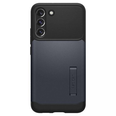 Чeхол-накладка Spigen Slim Armor для Samsung Galaxy S22 Plus SM-S906 Metal Slate (ACS03978)