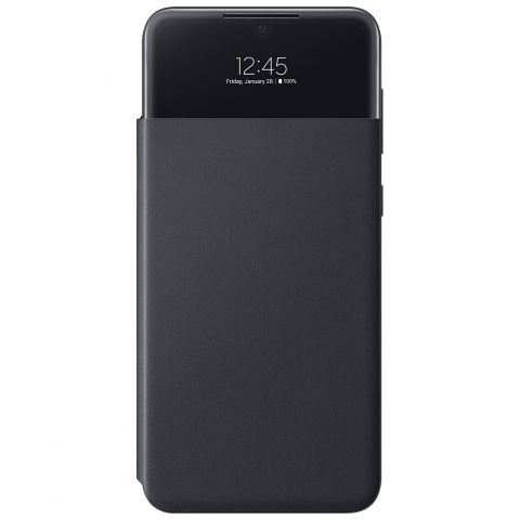 Чeхол-книжка Samsung S View Wallet Cover для Samsung Galaxy A33 SM-A336 Black (EF-EA336PBEGRU)